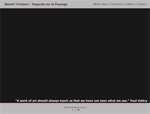 Tablet Screenshot of benoit-trimborn.com